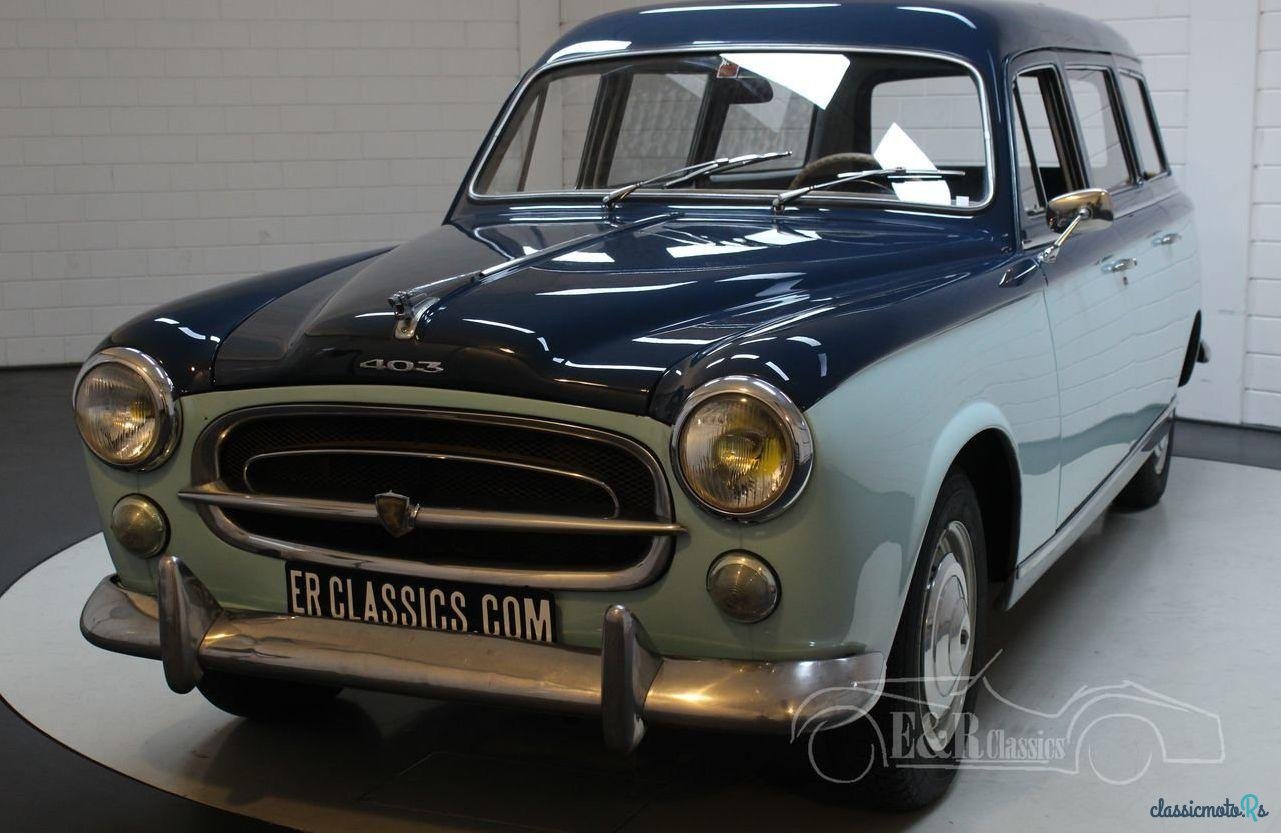 1959' Peugeot 403 Commerciale photo #2