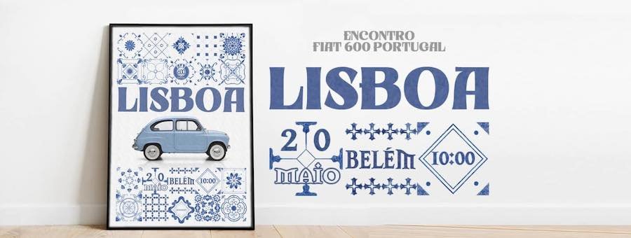 Fiat 600 Portugal encontra-se este Sábado em Lisboa