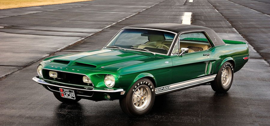 Craig Jackson and Pennzoil unveil re-restored 'Green Hornet' Mustang at SEMA