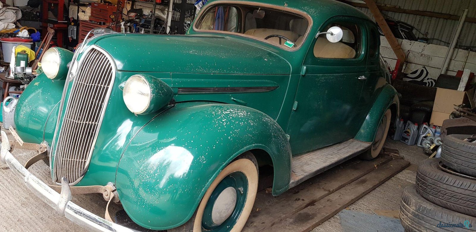 1937' Plymouth 5 Window Coupe photo #4