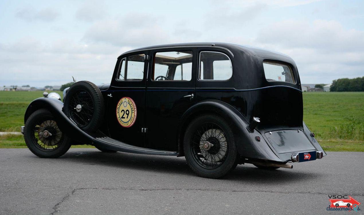1936' Alvis Silver Eagle Six Light Saloon photo #3