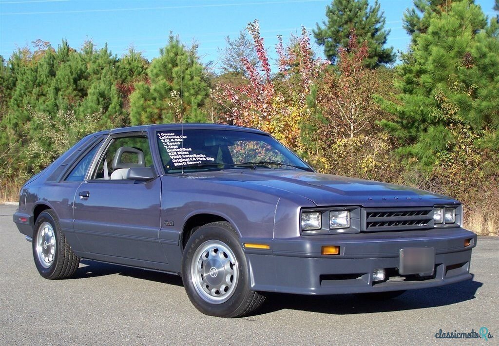 1985' Mercury Capri photo #1