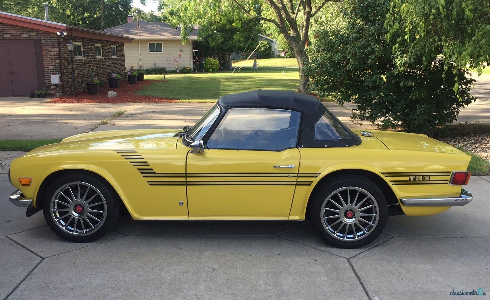 1974' Triumph TR6 photo #3