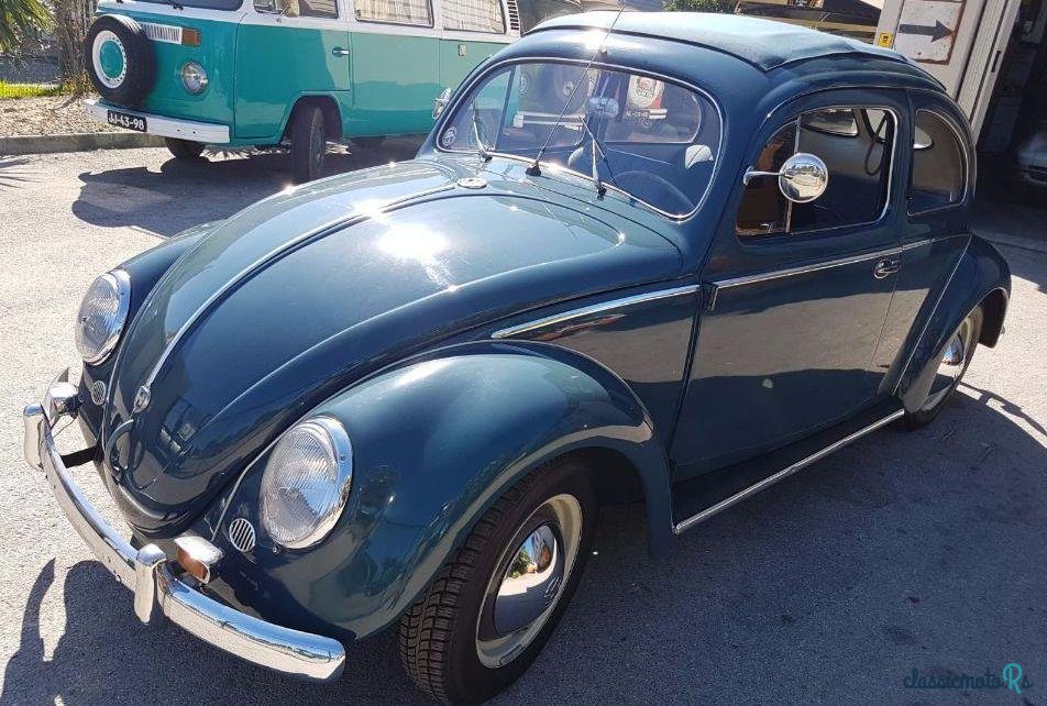 1953' Volkswagen Carocha Teto De Abrir photo #1