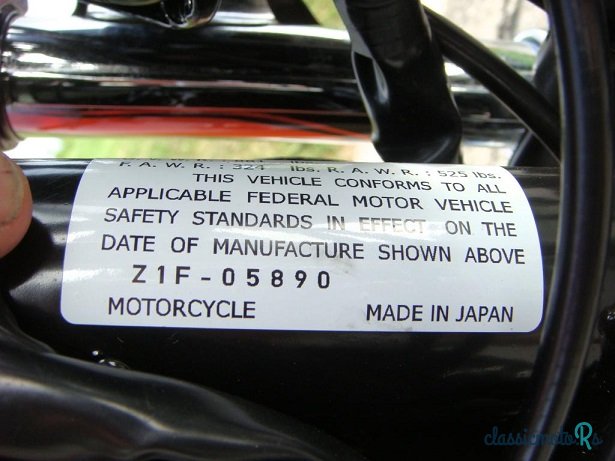 1972' Kawasaki Z1 photo #6