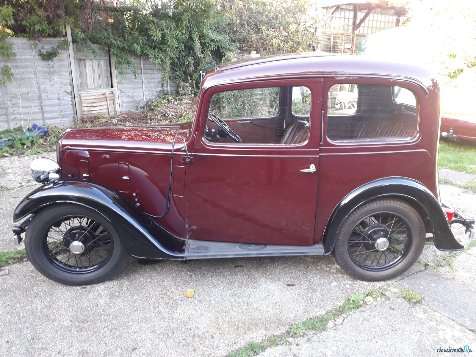 1938' Austin 7Hp Austin Ruby De-Luxe photo #4