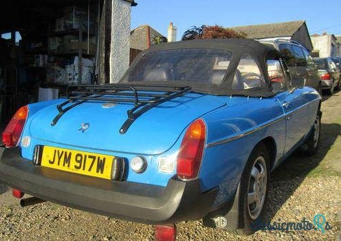 1981' MG Mgb Roadster photo #6