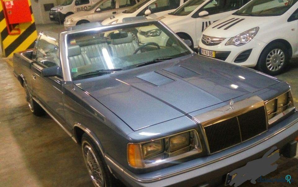 1986' Chrysler Le-Baron Markcross Convertible photo #2