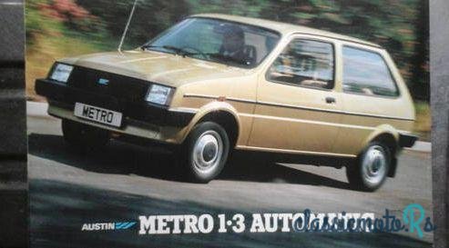 1987' Austin Metro photo #6