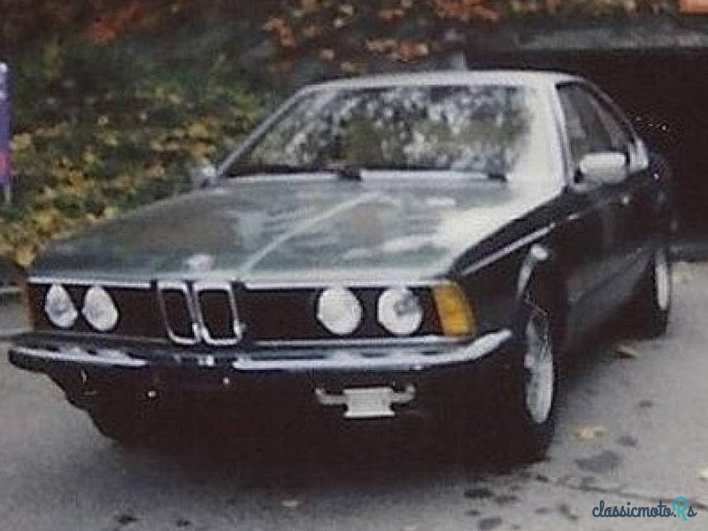 1981' BMW 635 photo #2