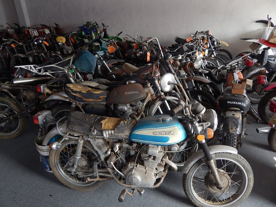 Minnesota tinkerer selling off 500-plus motorcycles, dirt bikes and scooters