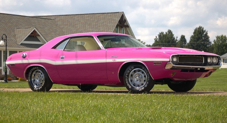 1970 Dodge Challenger R/T in Panther Pink Is a Hi-Impact, Big-Block Mystery