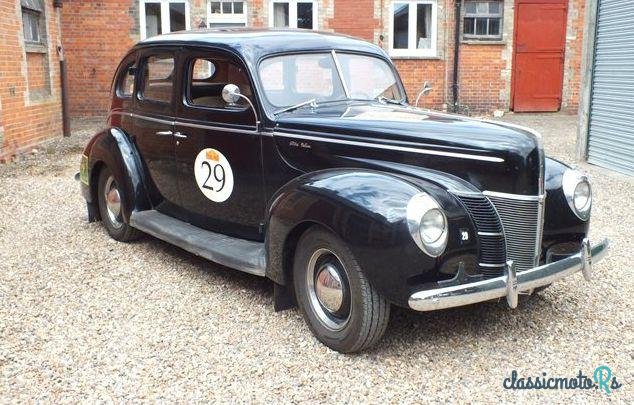1940' Ford Fordor De Luxe Rally Car photo #3
