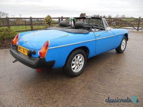 1978' MG Mgb Roadster photo #5