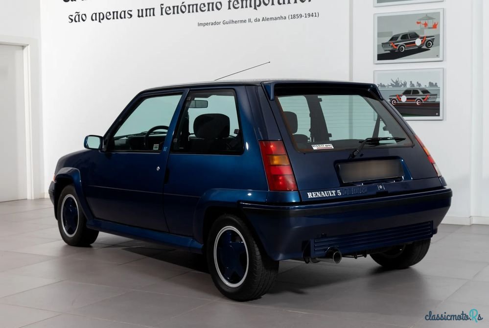 1989' Renault 5 1.4 Gt Turbo photo #2