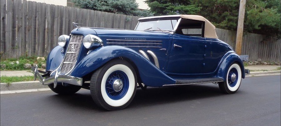 1936 Auburn 852 Droptop Is Drop-Dead Gorgeous, Hides Superpower Secret in Plain Sight