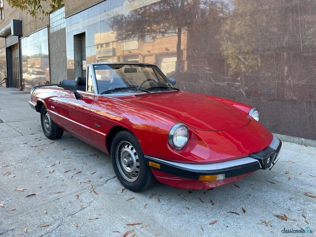 1986' Alfa Romeo Spider photo #1
