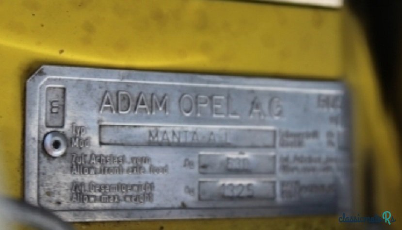 1970' Opel Manta photo #6