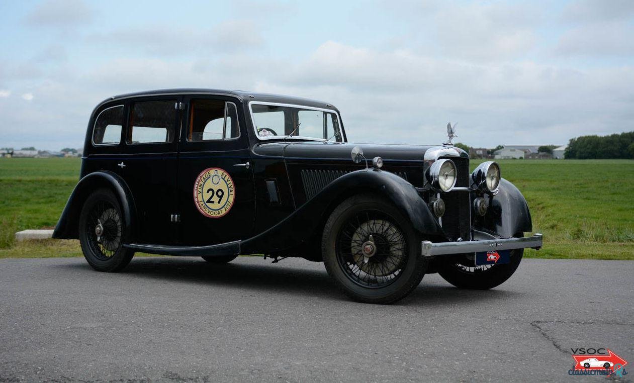 1936' Alvis Silver Eagle Six Light Saloon photo #4