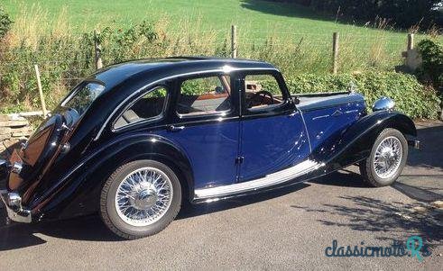 1938' Riley Kestrel "Big Four Blue Streak" photo #3