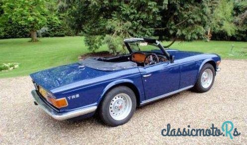 1973' Triumph TR6 photo #5