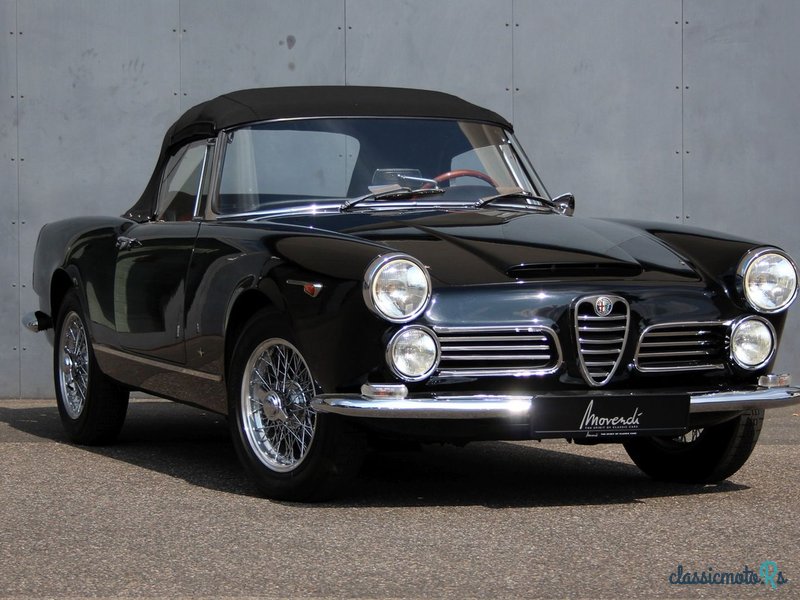 1964' Alfa Romeo 2600 Spider photo #6
