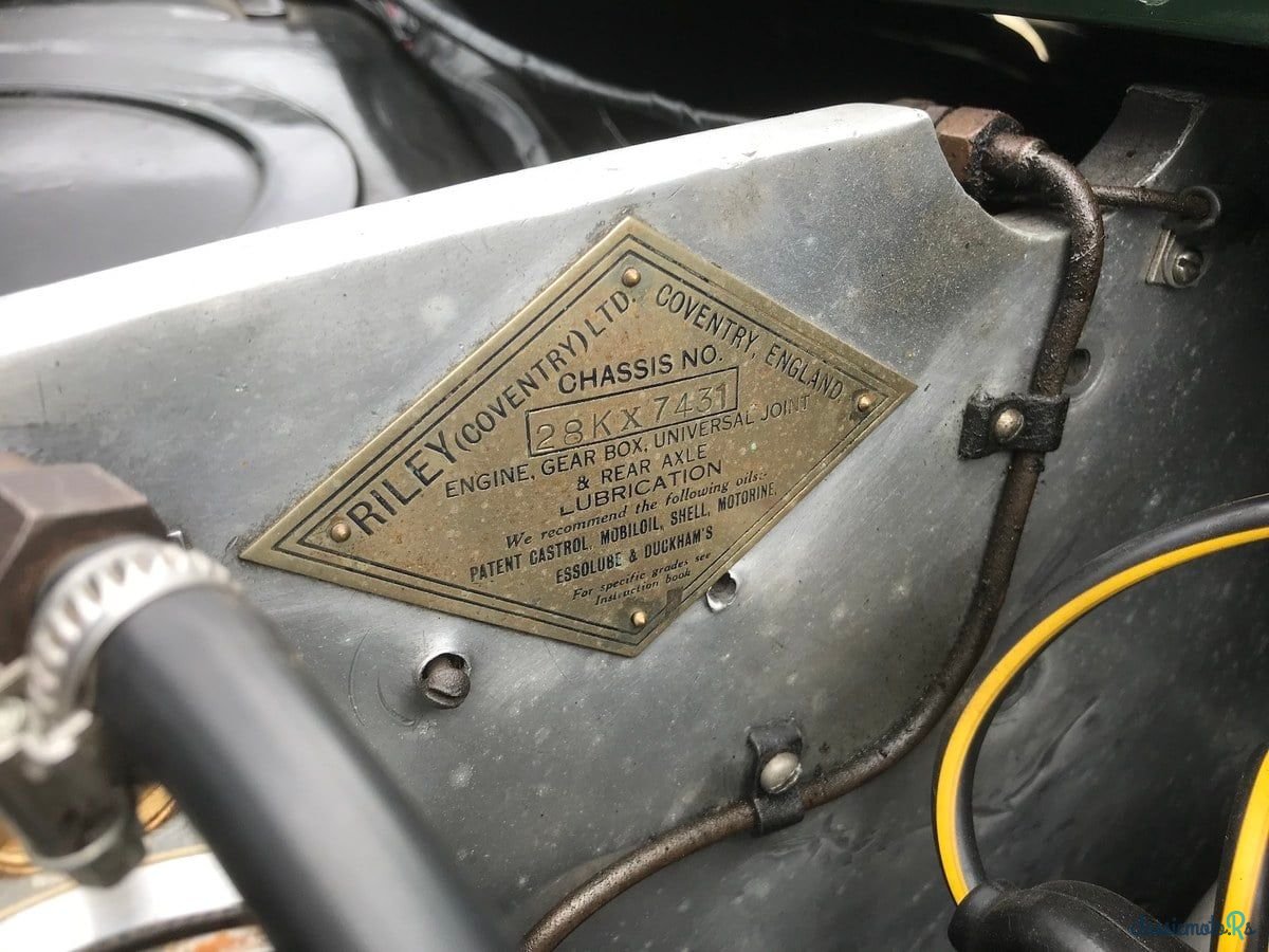 1938' Riley 12/4 photo #2