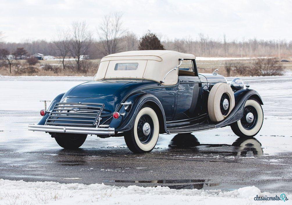 1933' Lincoln Model Kb Convertible Roadster photo #4