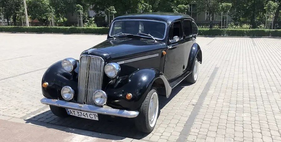 В Украине обнаружен очень редкий автомобиль уже несуществующей британской марки
