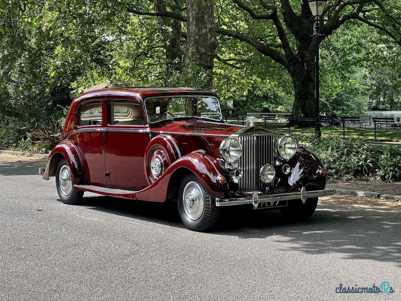 1949 Rolls Royce Silver Wraith  IvoryBlack  Classic Wedding Cars