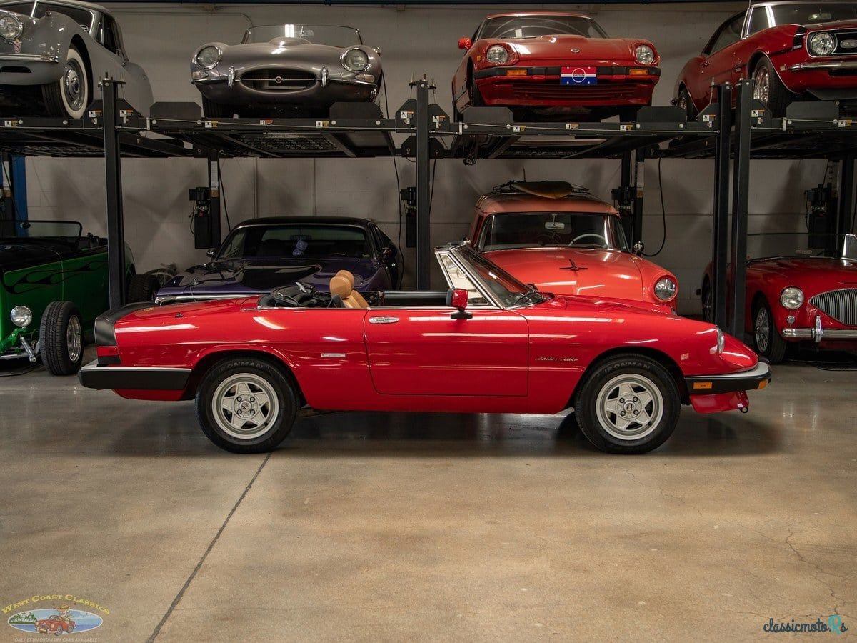 1989' Alfa Romeo Spider photo #2