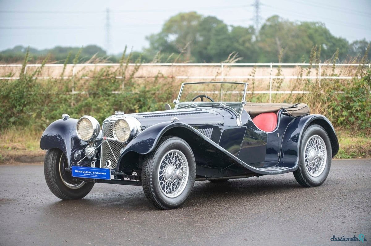 1939' Jaguar SS100 photo #6