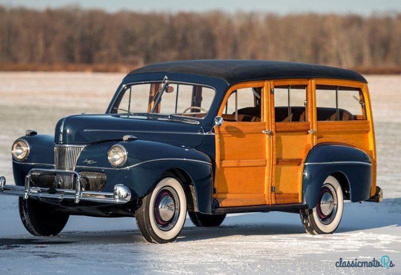 1941' Ford Deluxe Super Deluxe Station Wagon photo #4