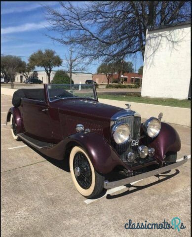 1934' Bentley 3 1/2 Litre photo #1