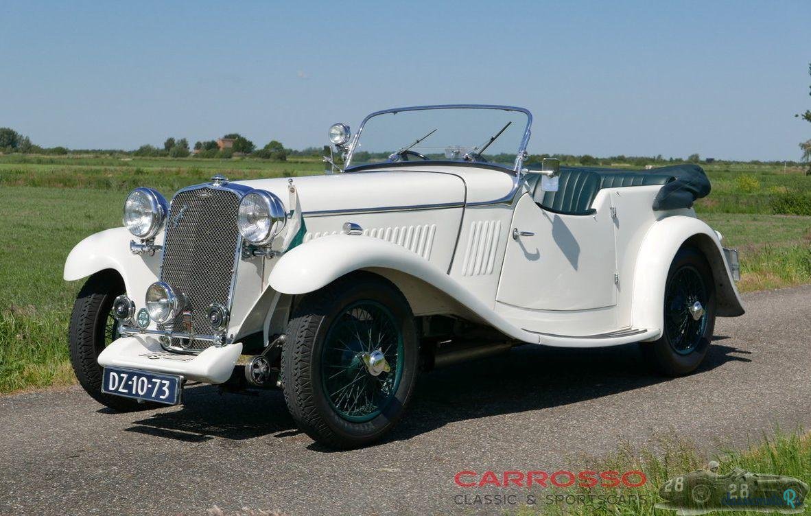 1933' Singer 1½ Litre Sports 4-Seater photo #2