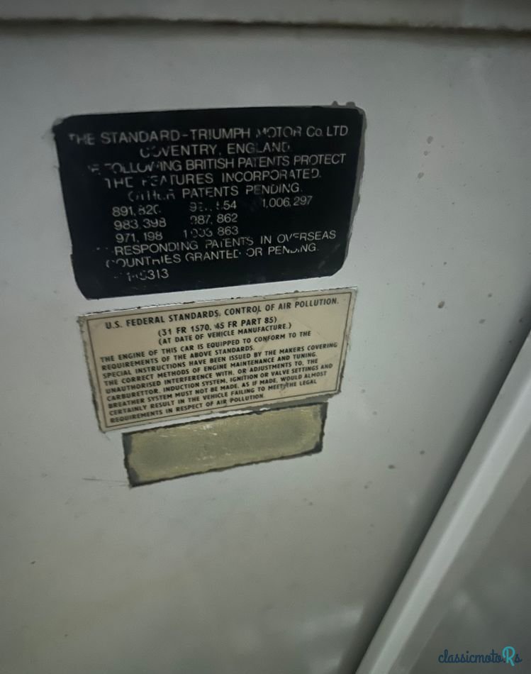 1968' Triumph TR5 photo #4