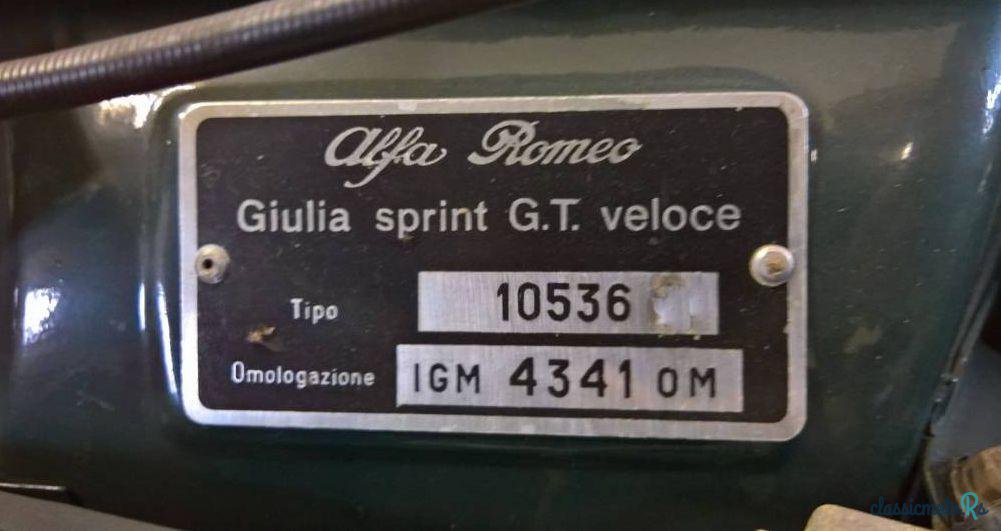 1967' Alfa Romeo Giulia Sprint GT Veloce photo #5