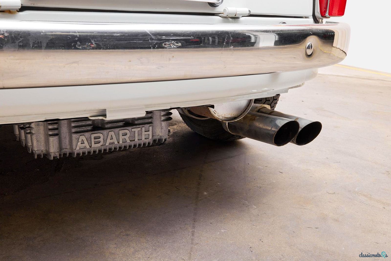 1964' Fiat 595 Abarth Polizia Original photo #5