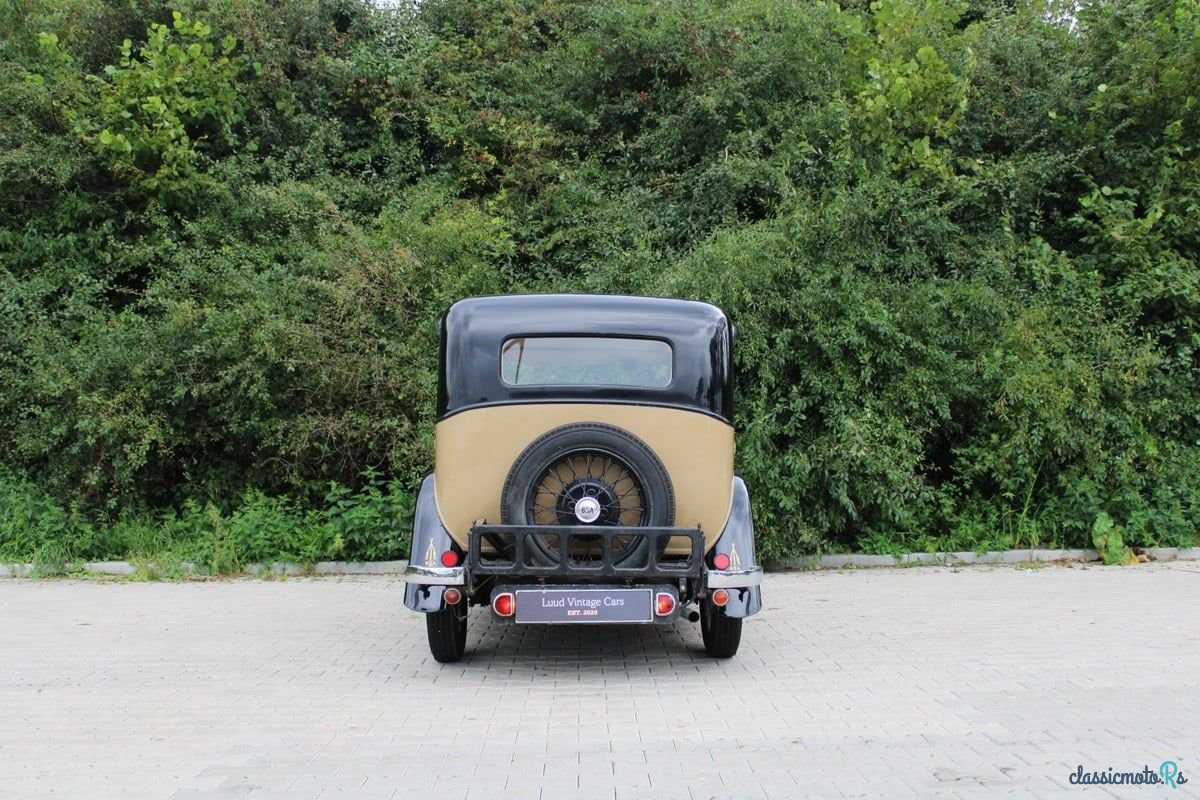 1934' BSA S 10/E Saloon 10 Hp photo #5
