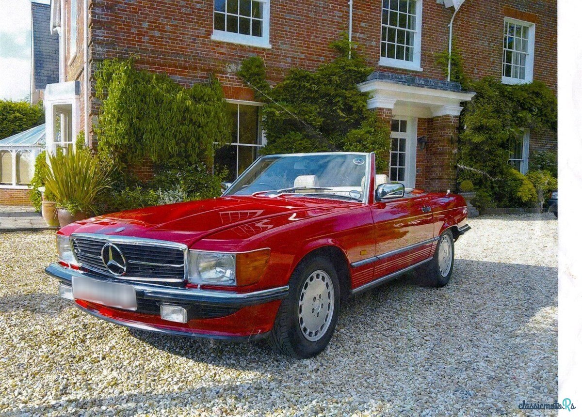 1988' Mercedes-Benz Sl Series photo #1
