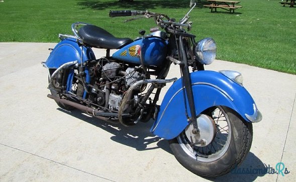 1946' Indian 346B - needs a new paint photo #1