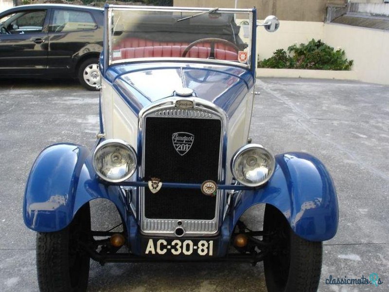 1930' Peugeot 201 Cabriolet photo #3