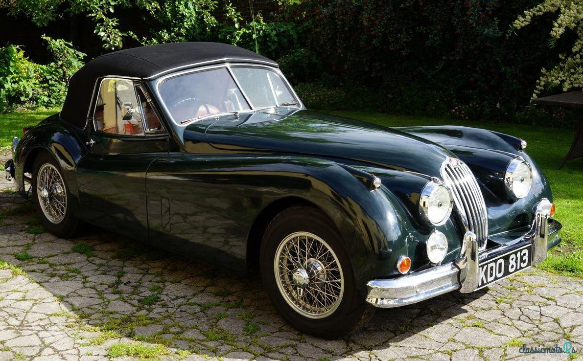 1956' Jaguar Xk140 Dhc photo #2
