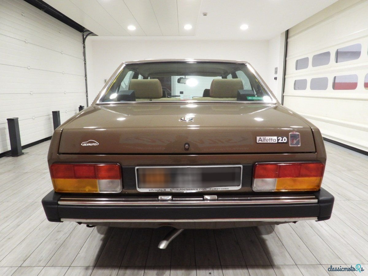 1982' Alfa Romeo Alfetta photo #4