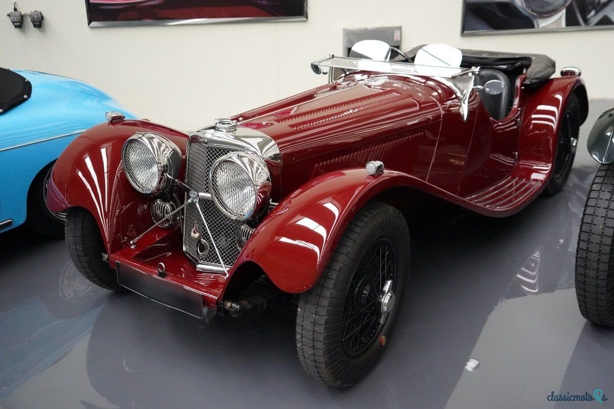 1938' Jaguar SS100 photo #4