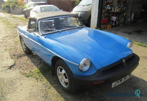 1981' MG Mgb Roadster photo #5