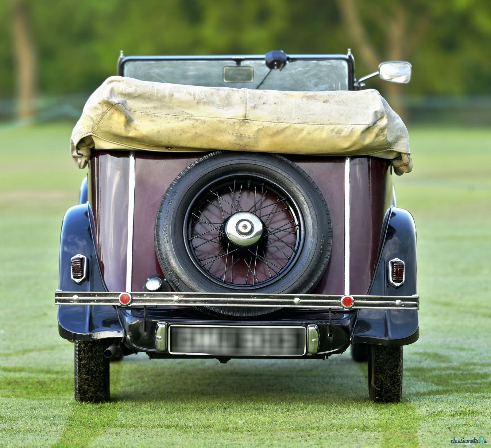 1936' Morris 8 Tourer photo #4