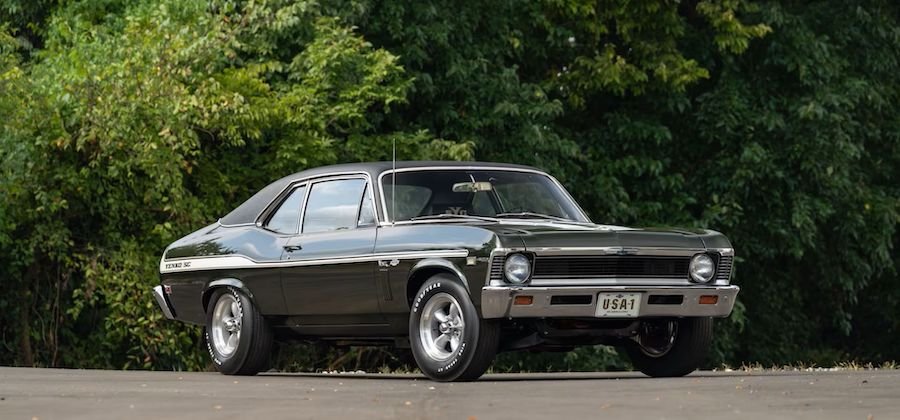 1969 Chevrolet Yenko Nova With Matching L72 Engine Sells for Record Price