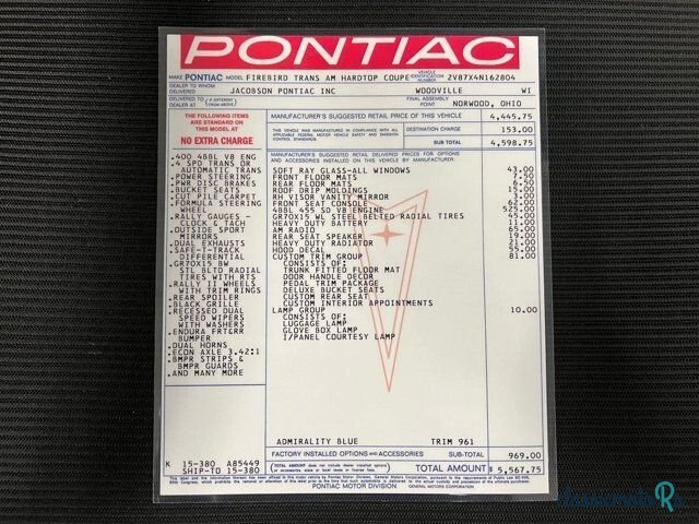 1974' Pontiac Firebird photo #2