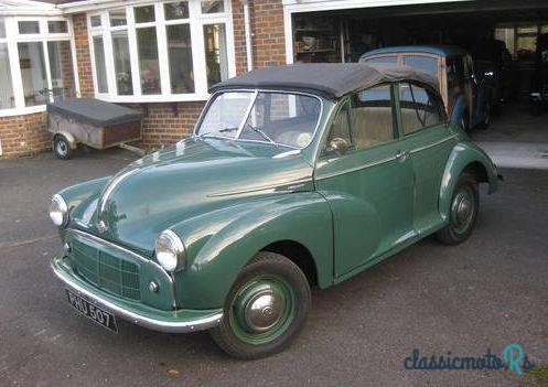 1952' Morris Minor Tourer photo #6